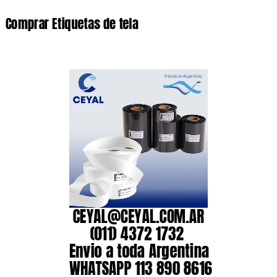 Comprar Etiquetas de tela