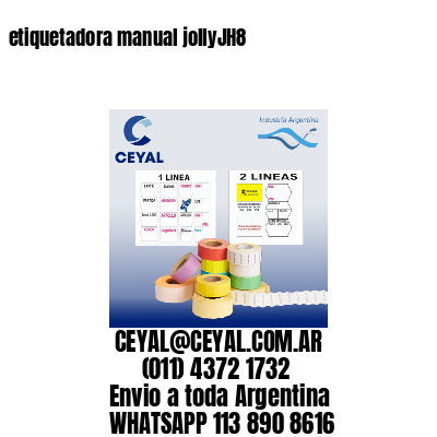 etiquetadora manual jollyJH8