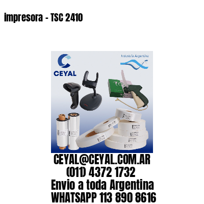impresora – TSC 2410