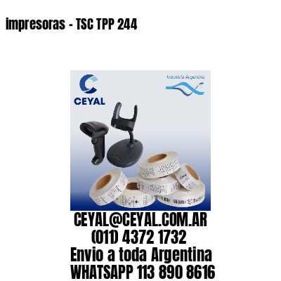 impresoras – TSC TPP 244