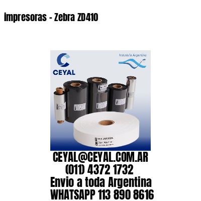 impresoras – Zebra ZD410