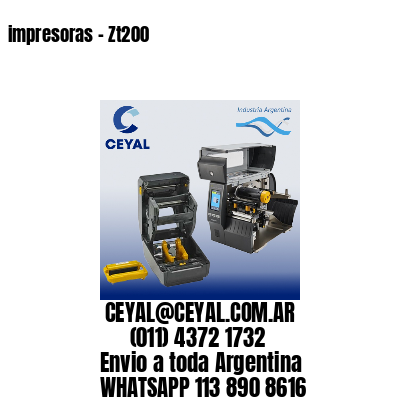 impresoras – Zt200