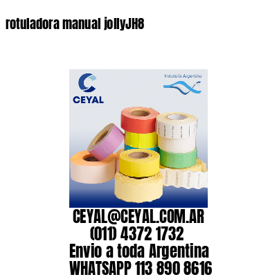 rotuladora manual jollyJH8