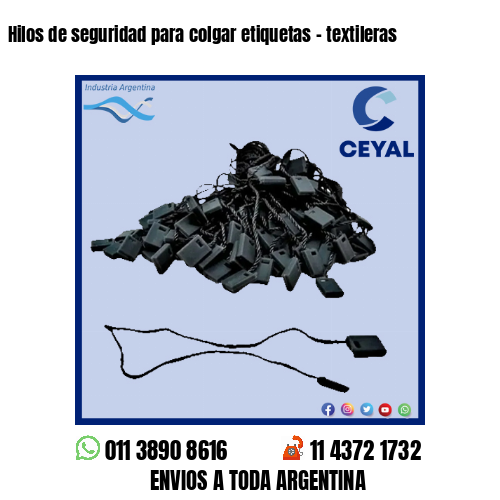 Hilos de seguridad para colgar etiquetas – textileras
