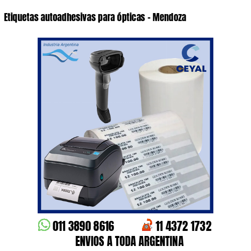 Etiquetas autoadhesivas para ópticas – Mendoza