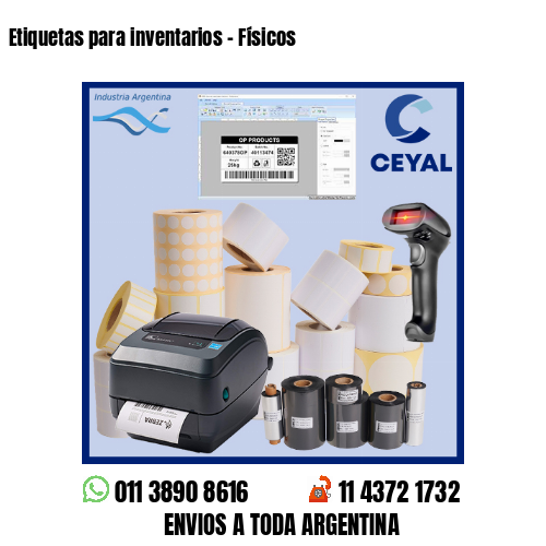 Etiquetas para inventarios – Físicos