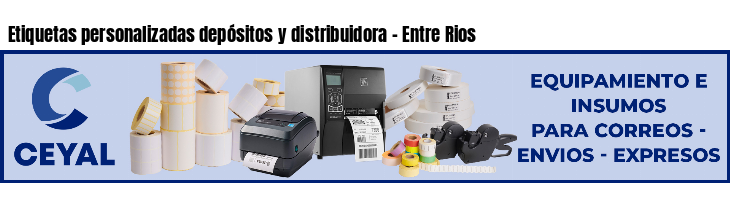 Etiquetas personalizadas depósitos y distribuidora - Entre Rios