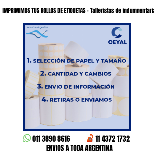 IMPRIMIMOS TUS ROLLOS DE ETIQUETAS – Talleristas de indumnentaria