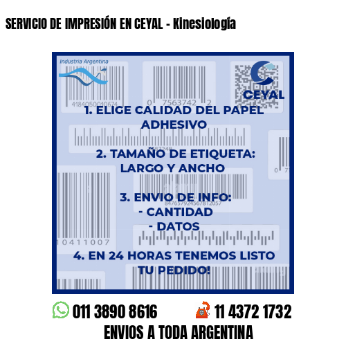 SERVICIO DE IMPRESIÓN EN CEYAL – Kinesiología