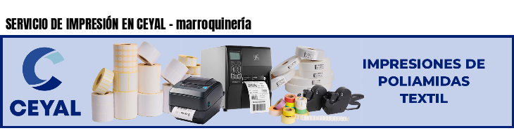SERVICIO DE IMPRESIÓN EN CEYAL - marroquinería