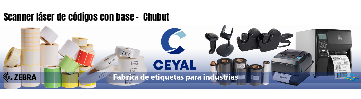 Scanner láser de códigos con base - Chubut