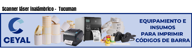 Scanner láser inalámbrico - Tucuman