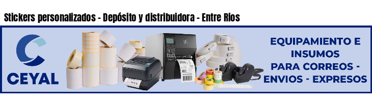 Stickers personalizados - Depósito y distribuidora - Entre Rios