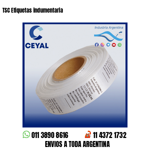 TSC Etiquetas indumentaria