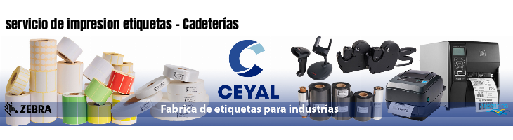 servicio de impresion etiquetas - Cadeterías