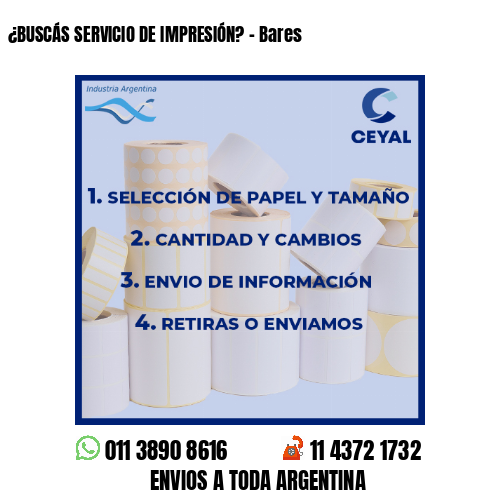 ¿BUSCÁS SERVICIO DE IMPRESIÓN? – Bares