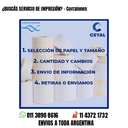 ¿BUSCÁS SERVICIO DE IMPRESIÓN? – Corralones