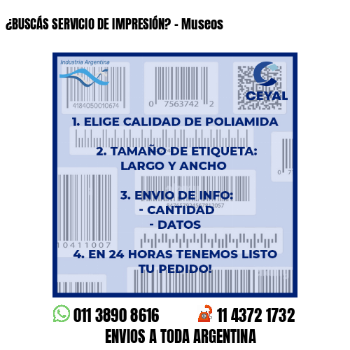 ¿BUSCÁS SERVICIO DE IMPRESIÓN? – Museos