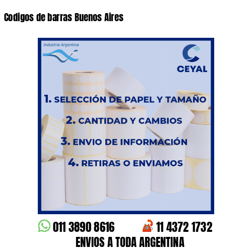 Codigos de barras Buenos Aires