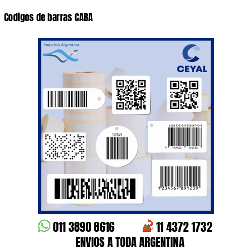 Codigos de barras CABA 