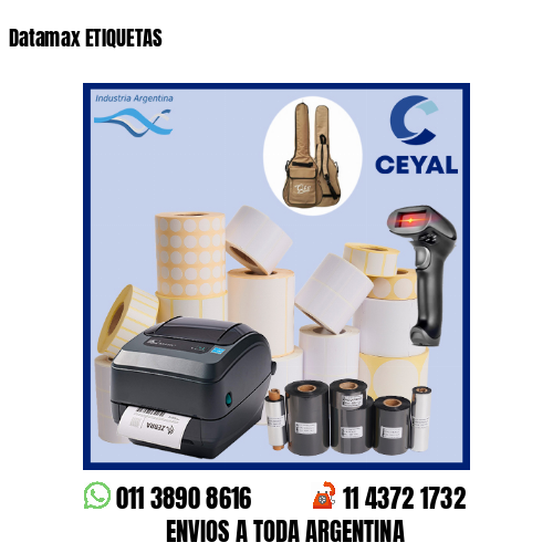 Datamax ETIQUETAS