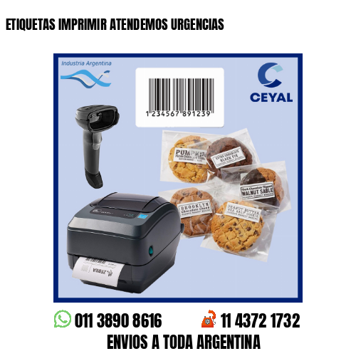ETIQUETAS IMPRIMIR ATENDEMOS URGENCIAS