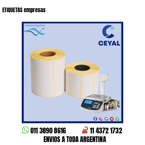 ETIQUETAS empresas