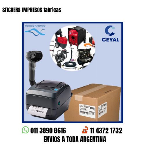 STICKERS IMPRESOS fabricas