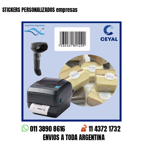 STICKERS PERSONALIZADOS empresas