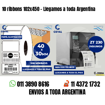 10 ribbons 102x450 - Llegamos a toda Argentina
