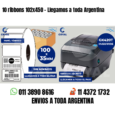 10 ribbons 102x450 - Llegamos a toda Argentina