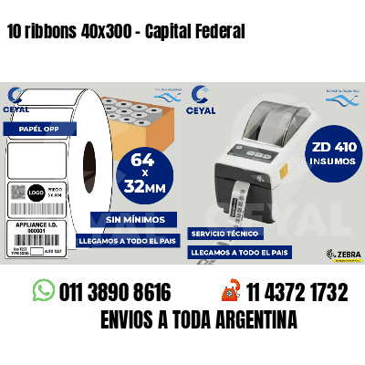 10 ribbons 40x300 - Capital Federal