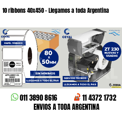 10 ribbons 40x450 - Llegamos a toda Argentina
