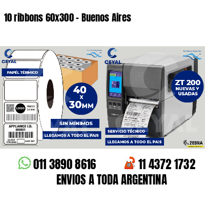 10 ribbons 60x300 - Buenos Aires