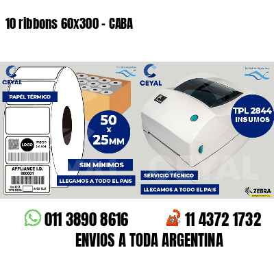 10 ribbons 60x300 - CABA
