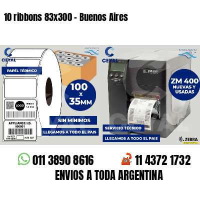 10 ribbons 83x300 - Buenos Aires