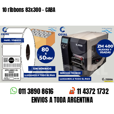 10 ribbons 83x300 - CABA