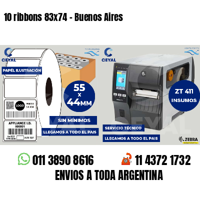 10 ribbons 83x74 - Buenos Aires