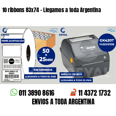 10 ribbons 83x74 - Llegamos a toda Argentina
