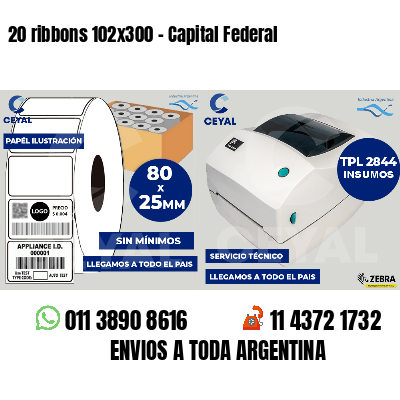 20 ribbons 102x300 - Capital Federal