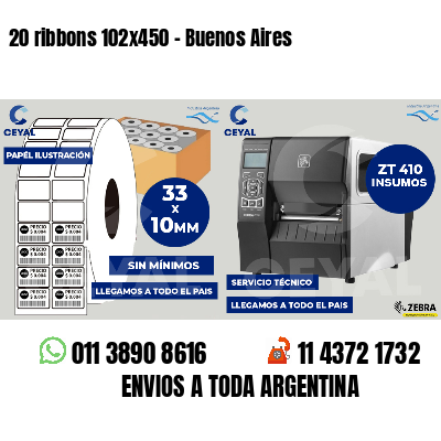 20 ribbons 102x450 - Buenos Aires