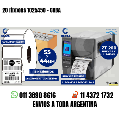 20 ribbons 102x450 - CABA