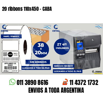 20 ribbons 110x450 - CABA