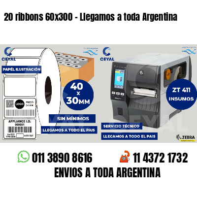20 ribbons 60x300 - Llegamos a toda Argentina