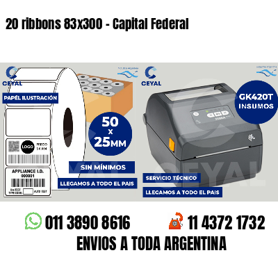 20 ribbons 83x300 - Capital Federal