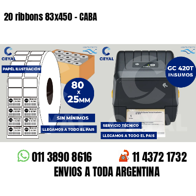 20 ribbons 83x450 - CABA