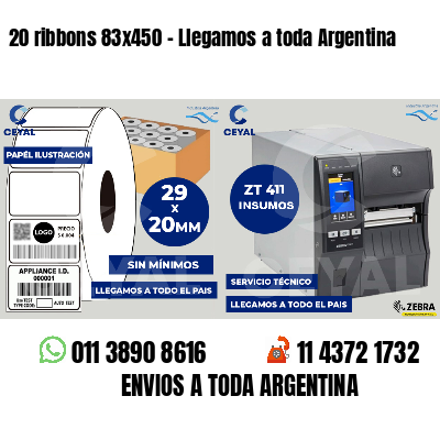 20 ribbons 83x450 - Llegamos a toda Argentina
