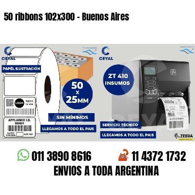 50 ribbons 102x300 - Buenos Aires