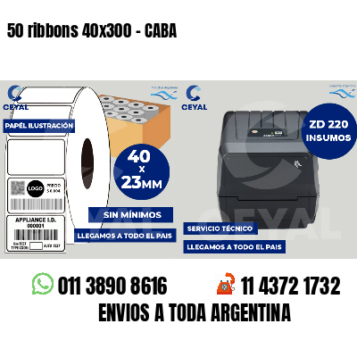 50 ribbons 40x300 - CABA