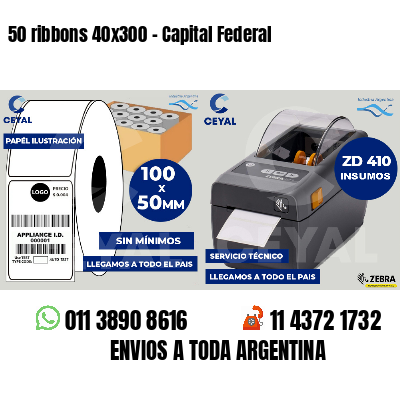 50 ribbons 40x300 - Capital Federal